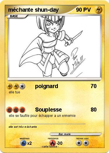 Pokemon méchante shun-day