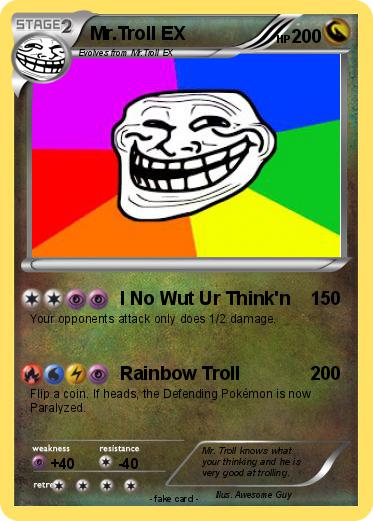 Pokemon Mr.Troll EX