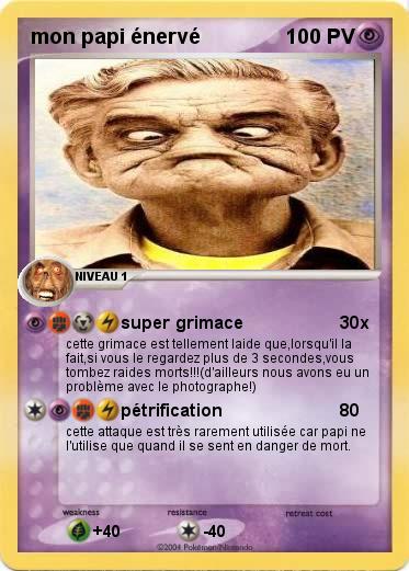 Pokemon mon papi énervé