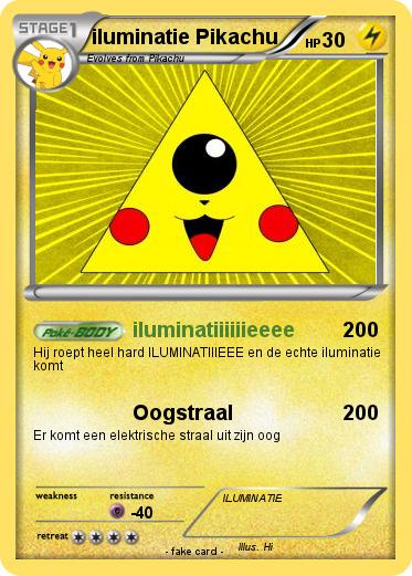 Pokemon iluminatie Pikachu