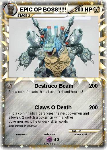 Pokemon EPIC OP BOSS!!!!!