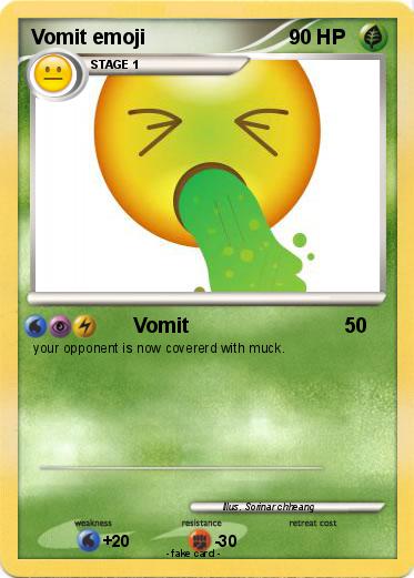 Pokemon Vomit emoji