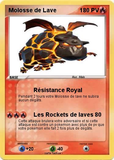 Pokemon Molosse de Lave