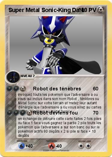 Pokemon Super Metal Sonic-King Dark