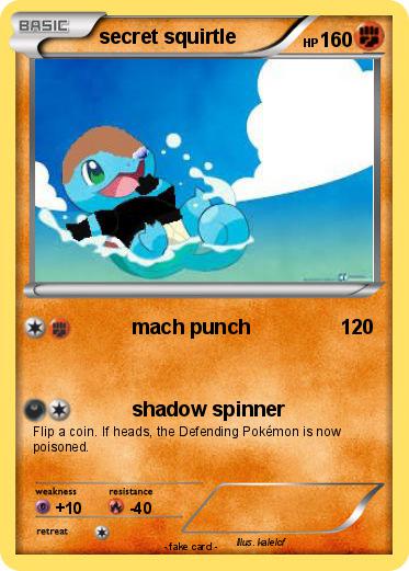 Pokemon secret squirtle