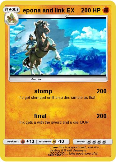 Pokemon epona and link EX