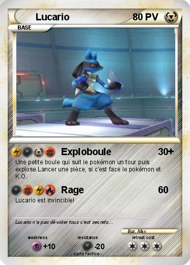 Pokemon Lucario
