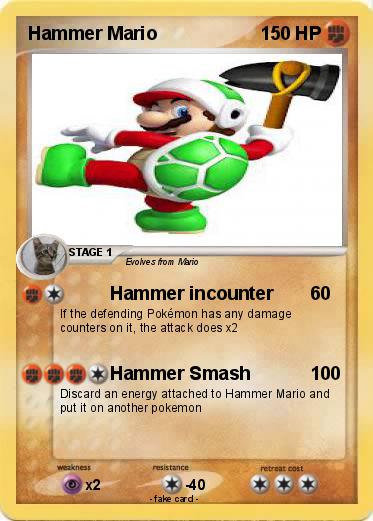 Pokemon Hammer Mario