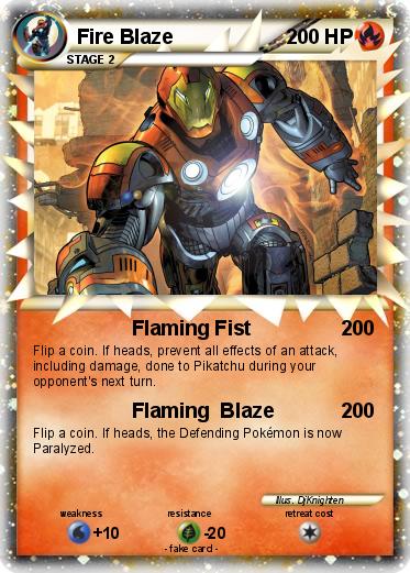 Pokemon Fire Blaze