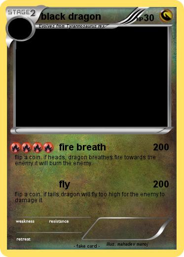 Pokemon black dragon