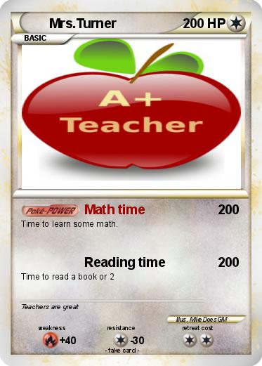 Pokemon Mrs.Turner