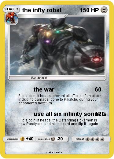 Pokemon the infty robat