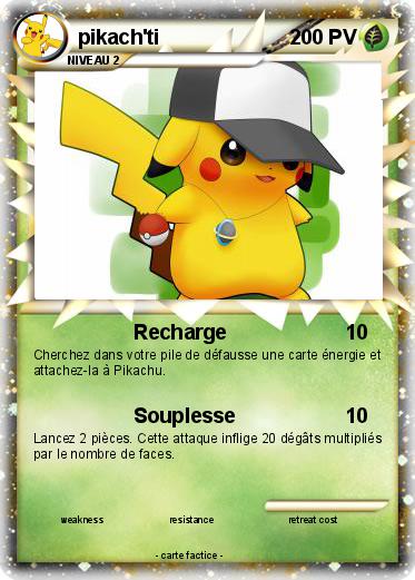 Pokemon pikach'ti