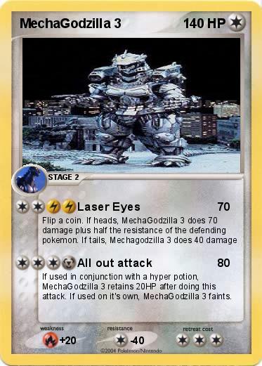 Pokemon MechaGodzilla 3