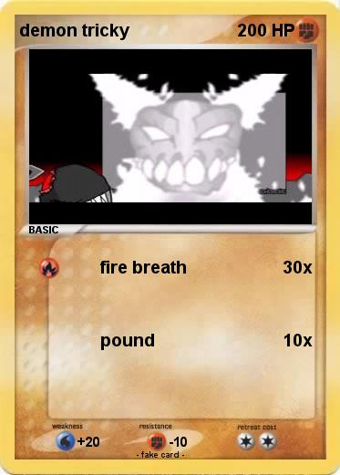 Pokemon demon tricky