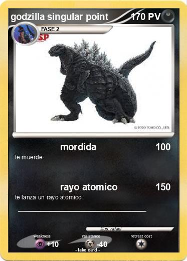 Pokemon godzilla singular point