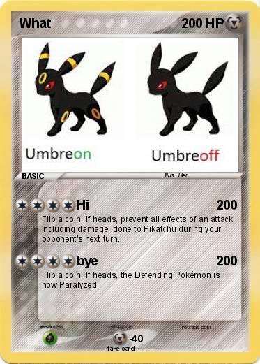 Pokemon What
