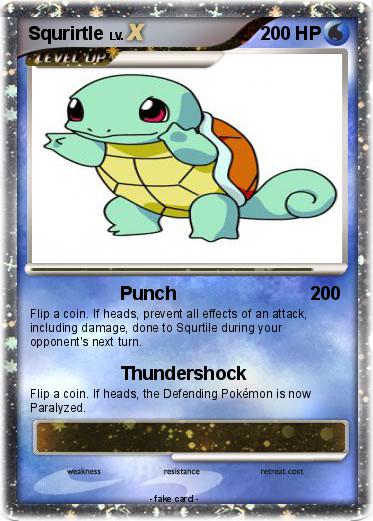 Pokemon Squrirtle