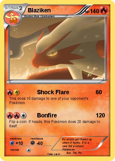 Pokemon Blaziken