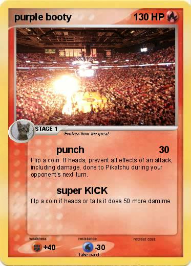 Pokemon purple booty