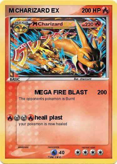 Pokemon M CHARIZARD EX