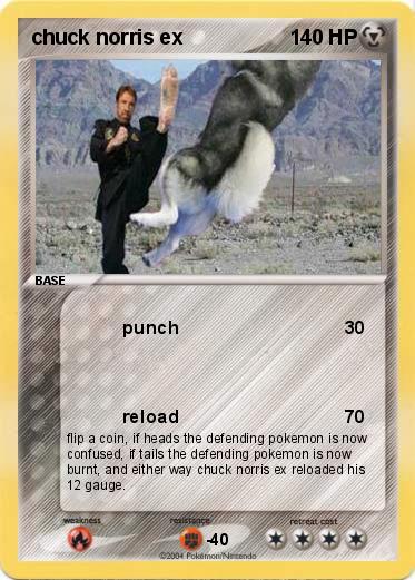 Pokemon chuck norris ex
