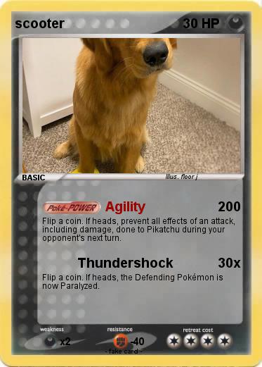 Pokemon scooter