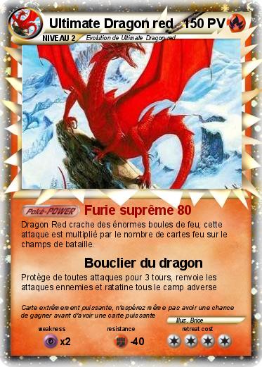 Pokemon Ultimate Dragon red