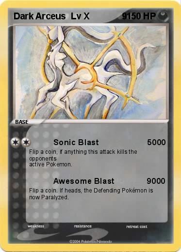 Pokemon Dark Arceus  Lv X             9
