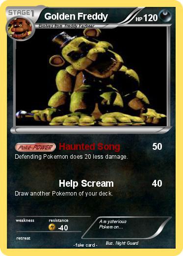 Pokemon Golden Freddy