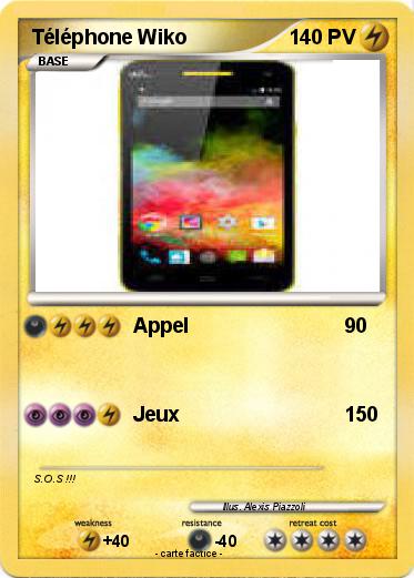 Pokemon Téléphone Wiko