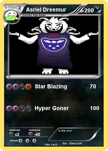 Pokemon Asriel Dreemur