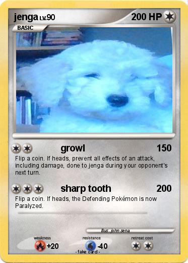Pokemon jenga
