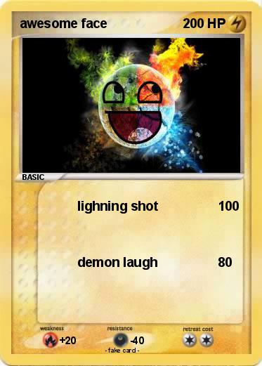 Pokemon awesome face