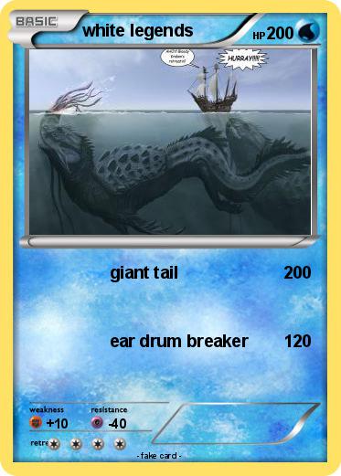 Pokemon white legends