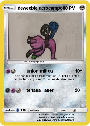 Pokemon deweeble acrocampo