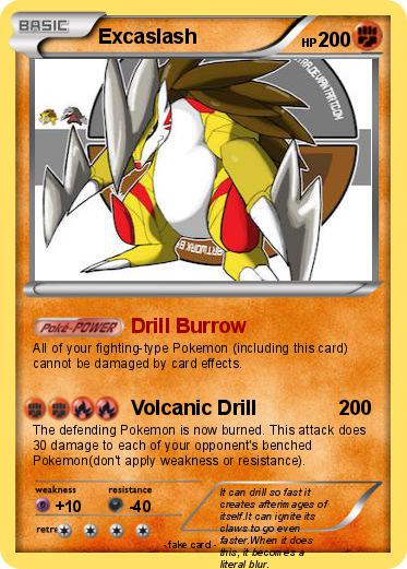 Pokemon Excaslash