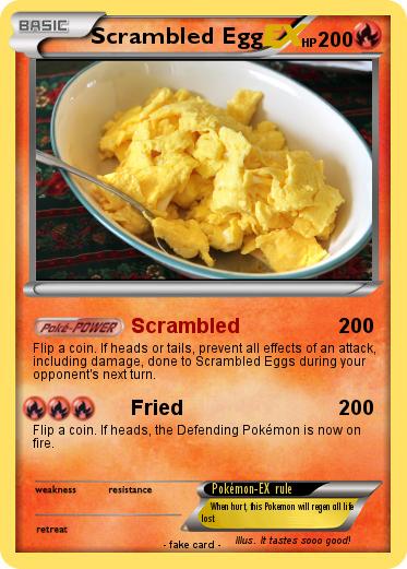 Pokemon Scrambled Egg