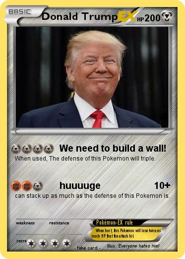 Pokemon Donald Trump