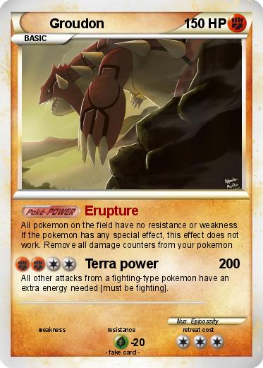 Pokemon Groudon