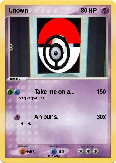 Pokemon Unown