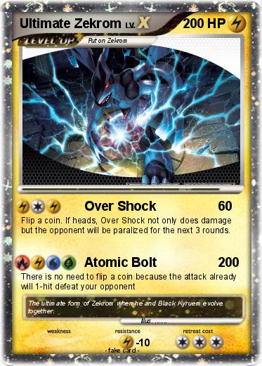 Pokemon Ultimate Zekrom
