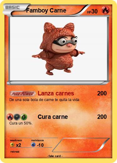 Pokemon Famboy Carne