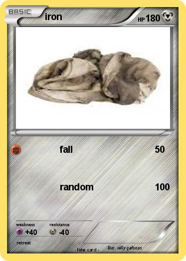 Pokemon iron