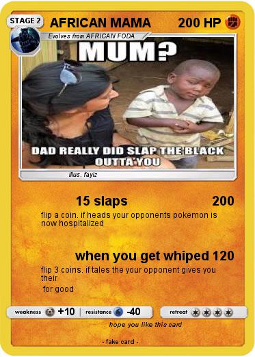 Pokemon AFRICAN MAMA