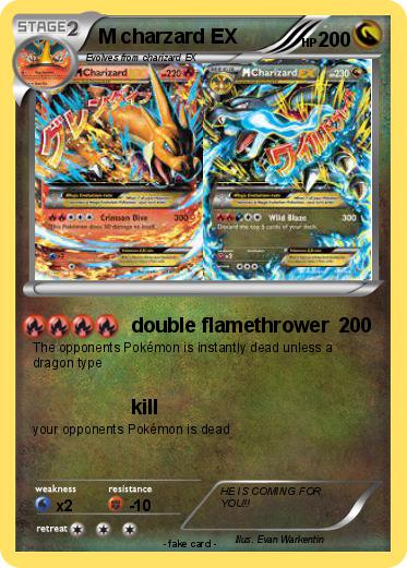 Pokemon M charzard EX