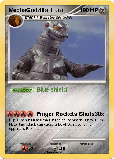 Pokemon MechaGodzilla 1