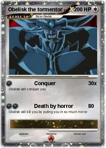Pokemon Obelisk the tormentor