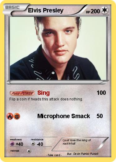 Pokemon Elvis Presley