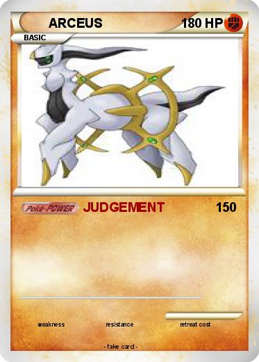 Pokemon ARCEUS